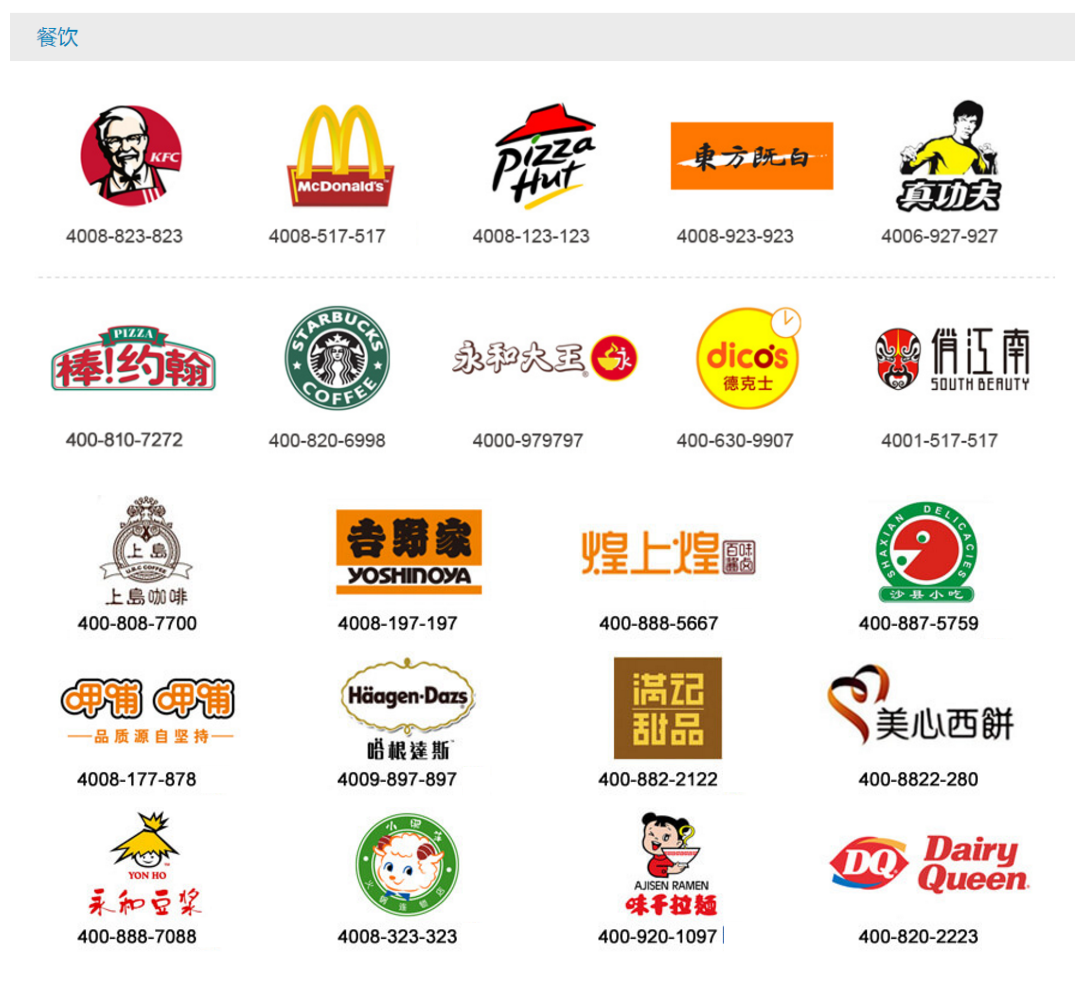 餐飲行業400電話應用案例 餐飲行業400電話應用案例