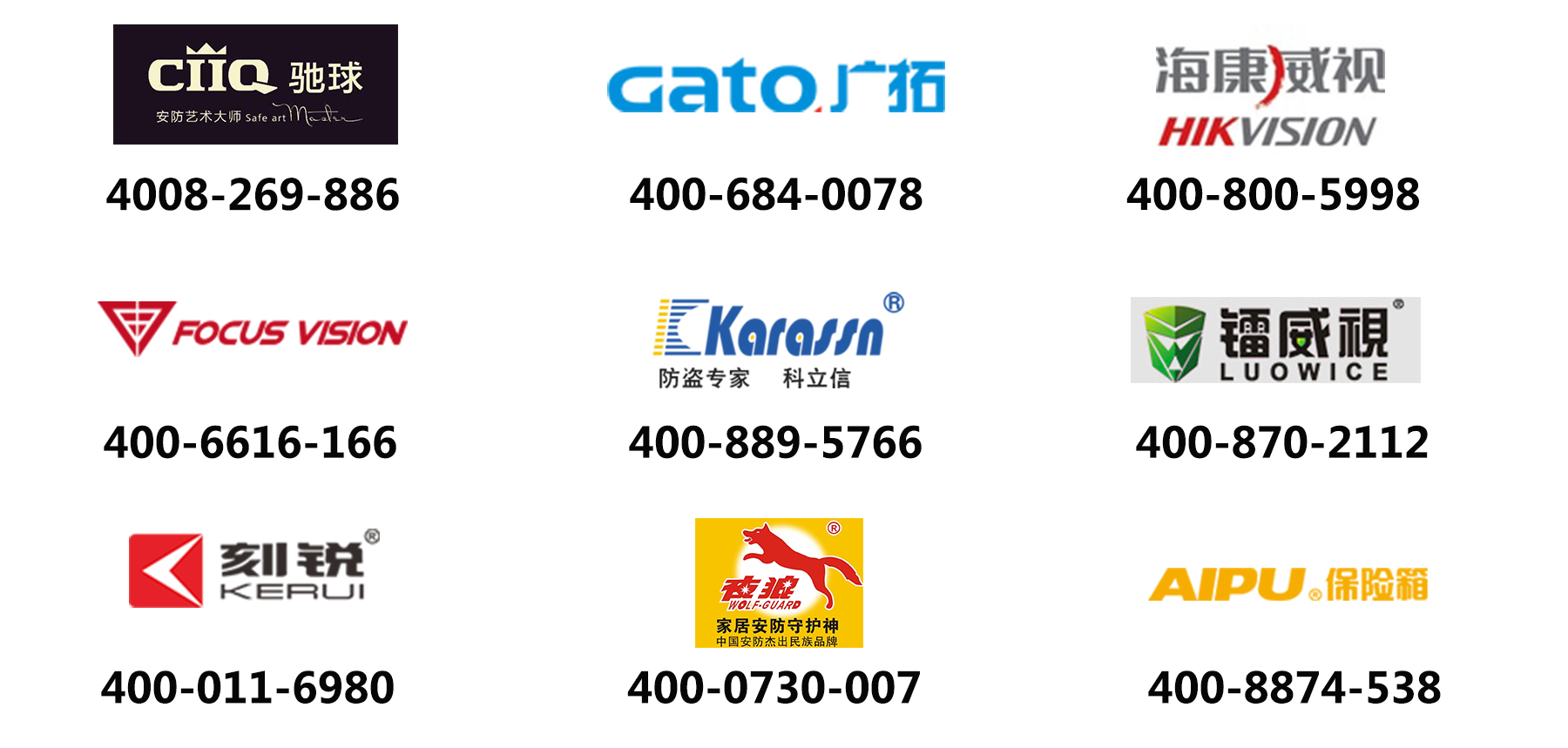 安防企業都在使用400電話 安防企業都在使用400電話